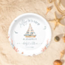 Zoek naar zeilboot borden Ahoy is een jongen