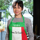 Zoek naar italiaanse vlag schorten Nonna