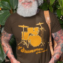 Zoek naar rockband tshirts Trommels