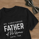 Zoek naar ouders van de bruid tshirts Huwelijksfeest