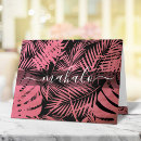 Zoek naar palmblad kaarten Tropisch