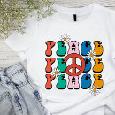 Zoek naar peace dames tshirts Liefde