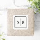 Zoek naar monogram vierkante stickers Koppel