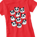Zoek naar panda dames tshirts Dier