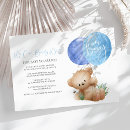 Zoek naar jongen babyshower uitnodigingen Beer