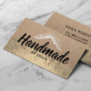 Zoek naar handmade visitekaartjes Kraft