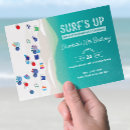 Zoek naar surfs up party uitnodigingen Elk persoon