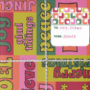 Zoek naar retro patroon stickers Voor iedereen