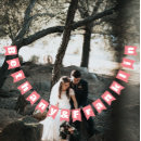 Zoek naar bruiloft vlaggetjes Pas getrouwd