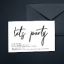 Zoek naar grappige teksten uitnodigingen Voor haar