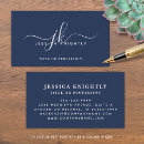 Zoek naar initials visitekaartjes Voor haar