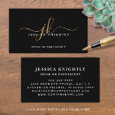 Zoek naar initials visitekaartjes Voor haar