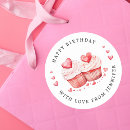 Zoek naar verjaardag cupcakes stickers Schattig