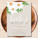 Zoek naar bloem babyshower uitnodigingen Elk persoon