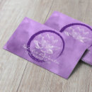 Zoek naar paarse lotusbloem visitekaartjes Yoga instructeur