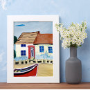 Zoek naar strandhuis posters Boot
