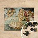 Zoek naar godin puzzels De geboorte van venus