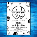 Zoek naar basketbal verjaardag uitnodigingen Ieder kind