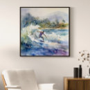 Zoek naar surfplank kunst Surfen