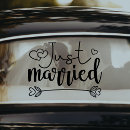 Zoek naar huwelijk muurstickers Just married