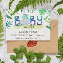 Zoek naar dinosaure babyshower uitnodigingen Dinosaurussen