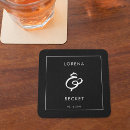 Zoek naar bruiloft onderzetters Typografie