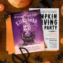 Zoek naar heksen verjaardag uitnodigingen Trick or treat