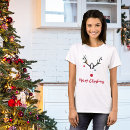 Zoek naar kerstmis dames tshirts Rood
