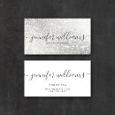 Zoek naar zilver visitekaartjes Meisje