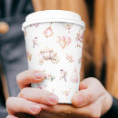 Zoek naar papieren bekers Meisje