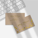 Zoek naar faux gold glitter visitekaartjes Trendy