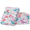 Zoek naar vogels cadeaupapier Bloem