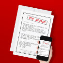 Zoek naar geheim agent uitnodigingen Geheimagente