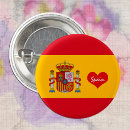 Zoek naar spaanse vlag buttons Hart