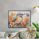 Zoek naar waterverf vogel posters Modern