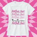 Zoek naar verjaardag 21 tshirts Typografie