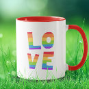 Zoek naar liefde regenboog mokken Lesbisch