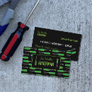 Zoek naar neon green visitekaartjes Zwart