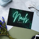 Zoek naar groen neon visitekaartjes Salon