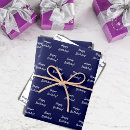 Zoek naar marineblauw cadeaupapier Elk persoon