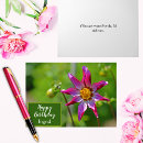 Zoek naar paarse dahlia kaarten Voor haar