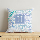 Zoek naar vlinders kussens Waterverf