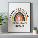 Zoek naar geestelijke gezondheid posters Schattig