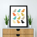 Zoek naar vogels posters Elk persoon