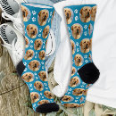 Zoek naar blauwe sokken Voor haar