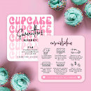 Zoek naar cupcakes visitekaartjes Trendy