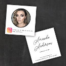 Zoek naar instagram foto visitekaartjes Invloedster