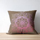 Zoek naar roze mandala kussens Trendy