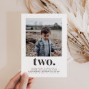 Zoek naar tweede uitnodigingen Jongen