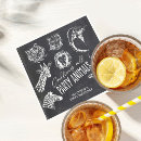 Zoek naar chalkboard papieren servetten Jongen